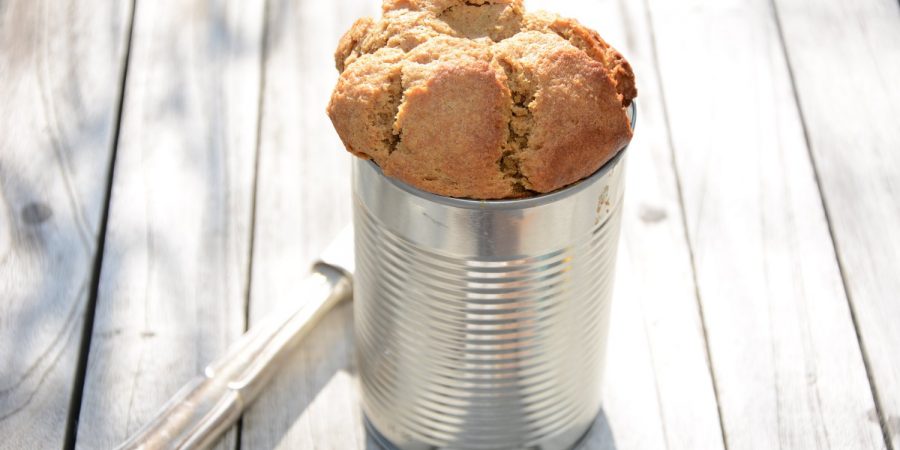 Boston Brown Bread gebacken in der Dose (Tin)