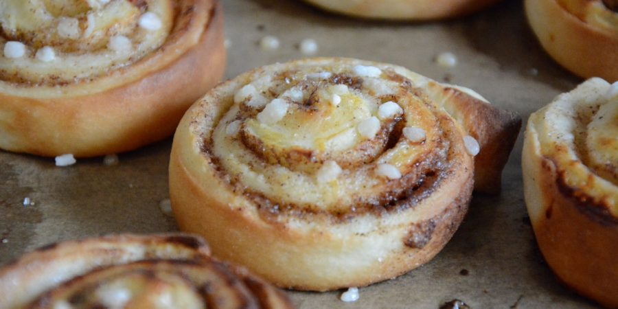 Kanelbullar-original schwedische Zimtschnecken